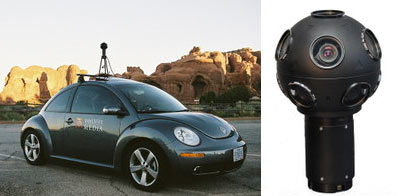 Google car for Street View