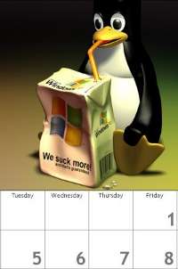 Календарь Линукс 2009
