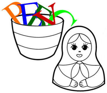 Ребус с подкладкой