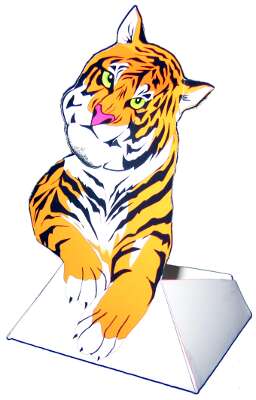 Бумажный тигр - иллюзия зрения