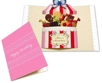 Валентинка - коробка с конфетами