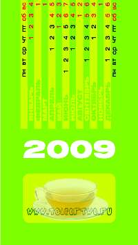 Новогдняя закладка 2009